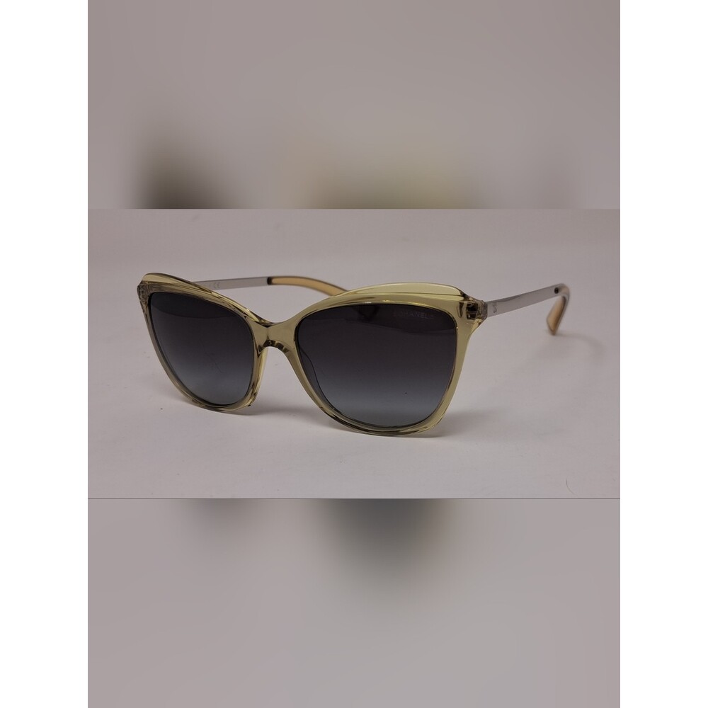 CHANEL Women's Sunglasses Italy Cateye Dark Tint 5384 1628/S6 55-16-140 - Picture 10 of 16